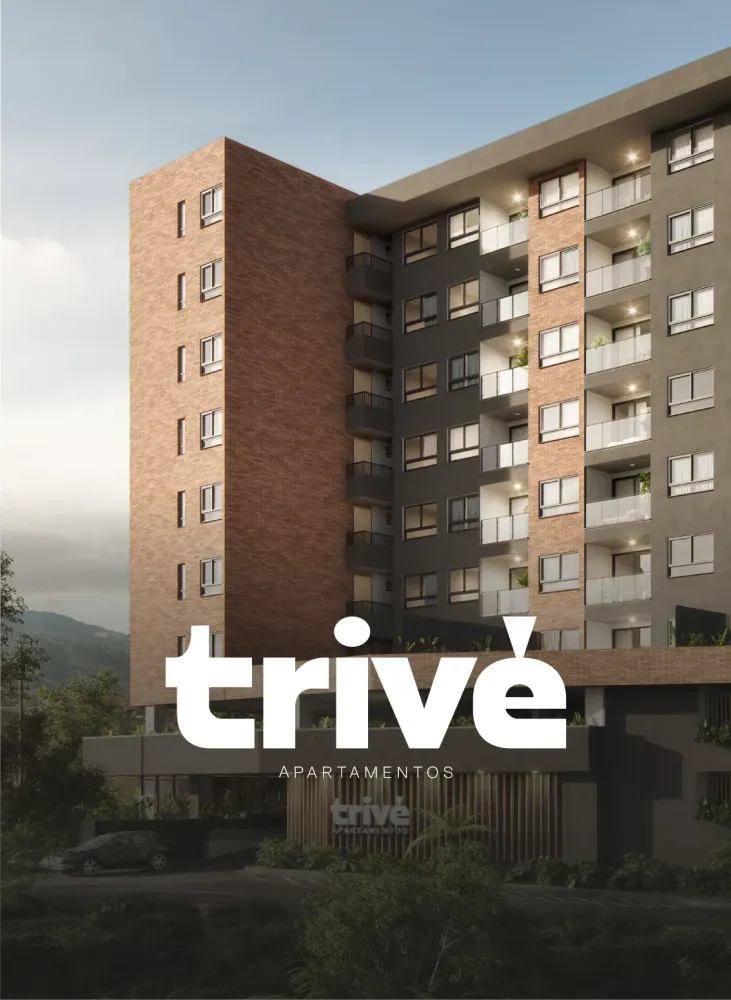 Trive Apartments building with modern architecture and balconies.