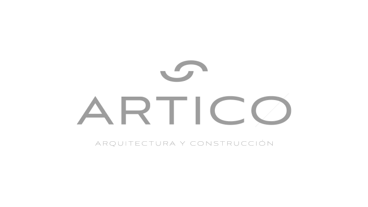 ARTICO logo with decorative elements.