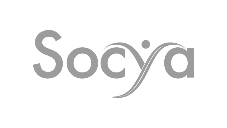 The word 'sooya' in a stylized grey font on a white background.
