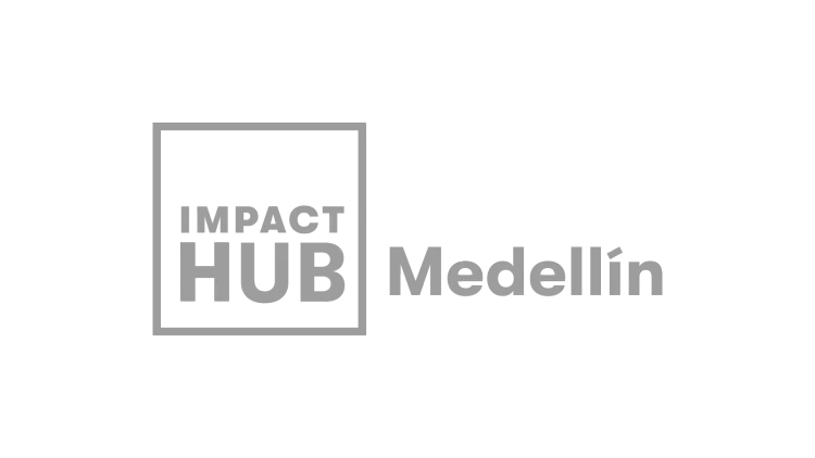 Impact Hub Metro logo with a square.