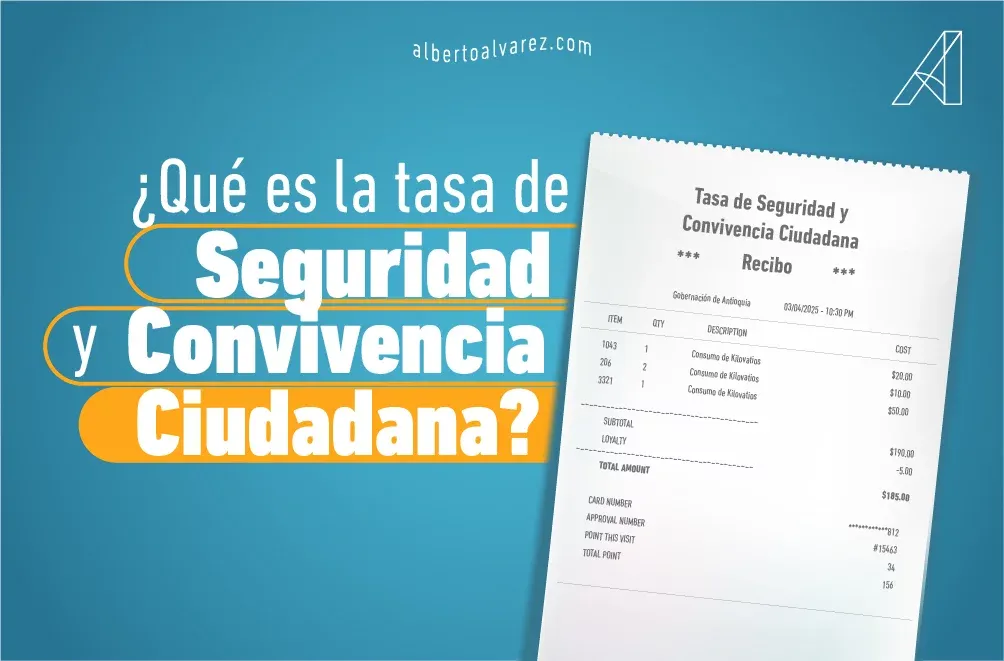 ¿Qué es la tasa de Seguridad y Convivencia Ciudadana?